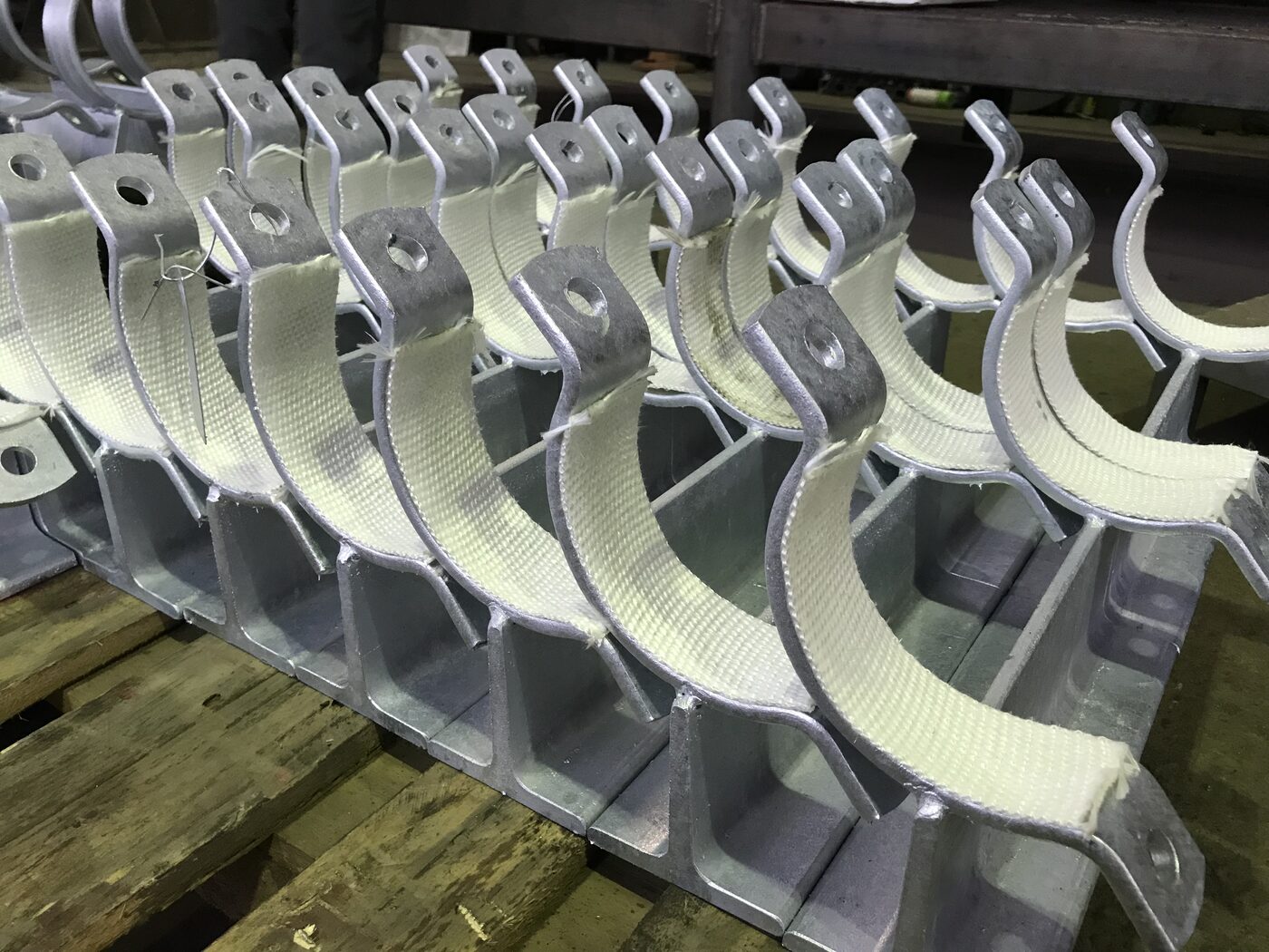 Staalconstructie: piping supports