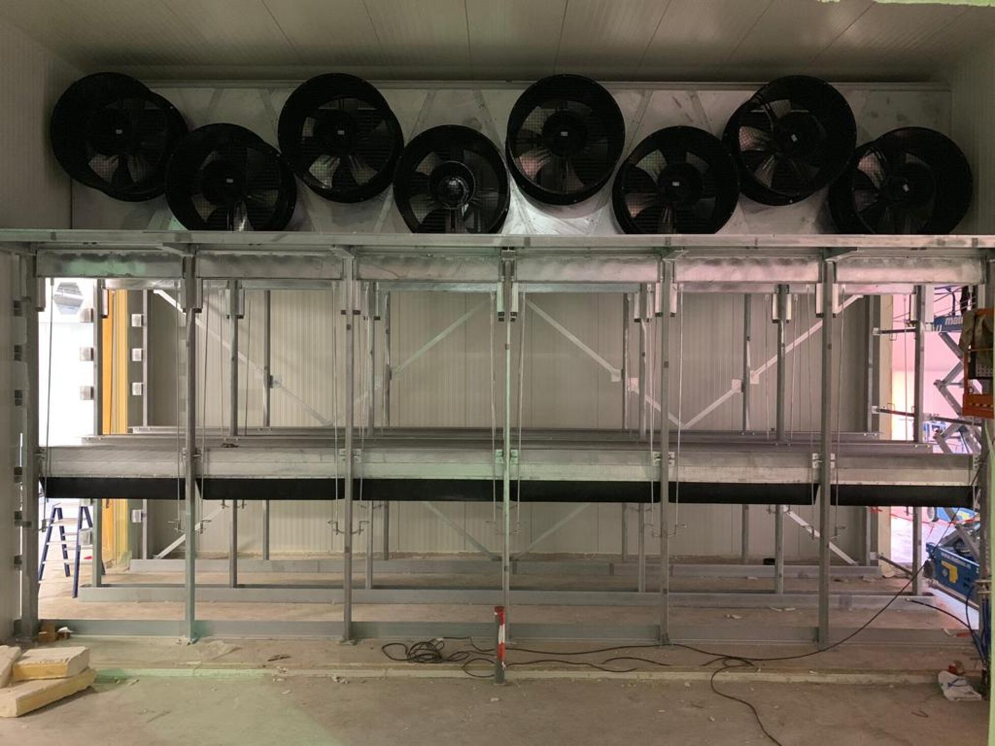 Palletopslag in staal
